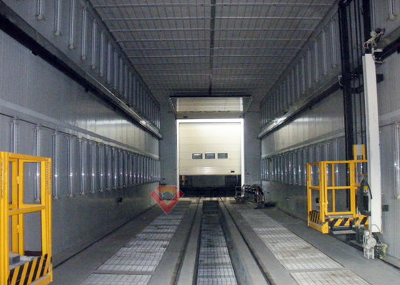 kualitas Drive Thought Paint Booth Untuk Pabrik Kereta Metro Paint Booths pabrik