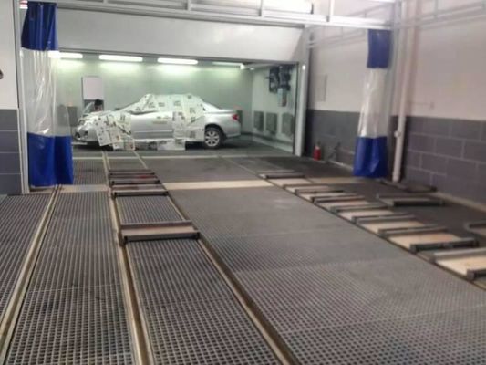 kualitas Prep Station Paint Booth Kendaraan Pra Stasiun Tanpa Pemanasan Untuk Garis Cat Lembaran Logam pabrik