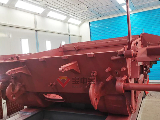 Tank Spray Booth Militer Paint Booth Desain Khusus Cat Militer