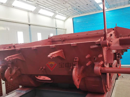 kualitas Tank Spray Booth Militer Paint Booth Desain Khusus Cat Militer pabrik