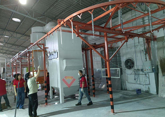 Powder Coating Line Powder Coating Plant Electrostatic Powder Coating Equipment