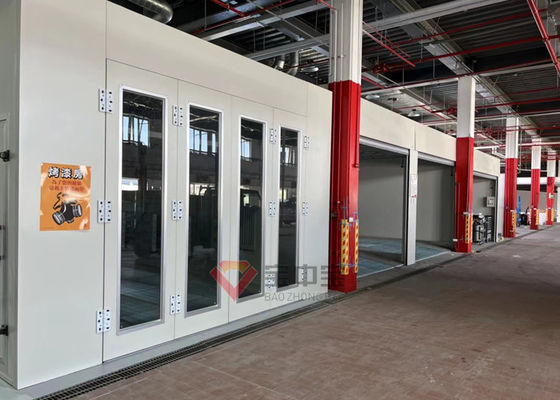 kualitas Lini Produksi Penyemprotan Cat Lembaran Logam Otomatis dengan kontrol PLC pabrik