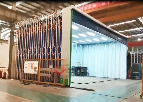 kualitas Bilik Cat Mesin Konstruksi untuk Proyek Pabrik Sumitomo pabrik