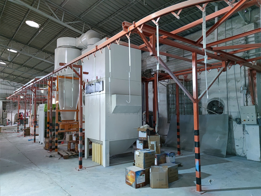 Peralatan Pabrik Pelapis Serbuk Sistem Pelapisan Industri Dengan Teknologi Baru