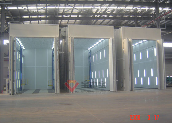kualitas Layar Sentuh PLC Paint Booth Untuk Mesin Konstruksi Bagian Fabrikasi Besar pabrik