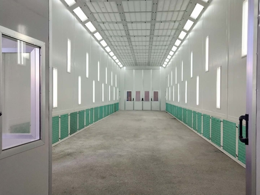 BUS SPRAY BOOTH PROFESIONAL DAN PERALATAN PENGECATAN KENDARAAN OVENS PEMAKAI