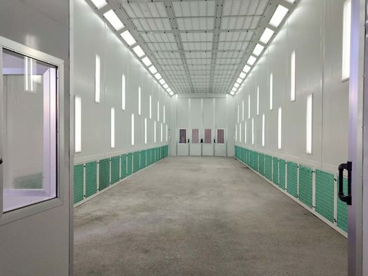 kualitas BUS SPRAY BOOTH PROFESIONAL DAN PERALATAN PENGECATAN KENDARAAN OVENS PEMAKAI pabrik