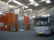 Bus Painting Chamber Air Flow Full Downdraft Spray Booth untuk kendaraan