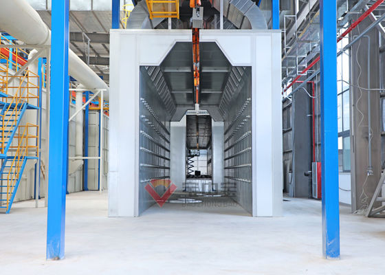 kualitas Fireproof Waterproof Mesin Berat Cat Line Untuk Proyek Pabrik Industri Besar pabrik
