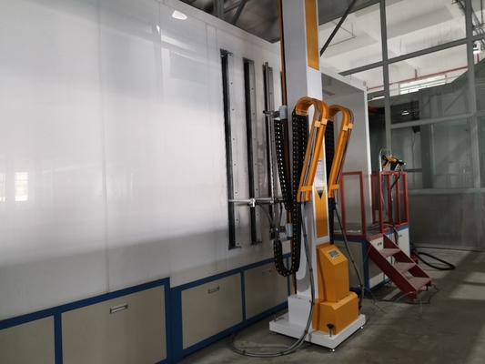 Otomatis Reciprocator Mesin Berat Cat Booth Untuk Gerak Lemes Pistol Untuk Powder Coating