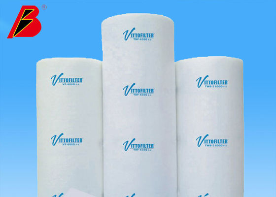 kualitas Komponen Lini Produksi Lukisan Filter Lantai Kaca Serat Kasar pabrik