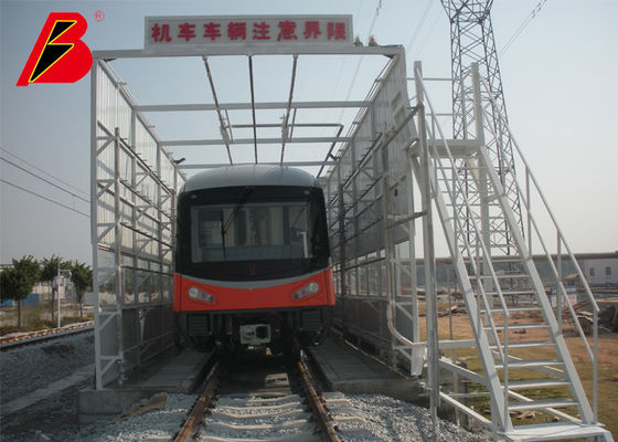 kualitas 6900mm Shower Water Test Booths Untuk Bus Mobil pabrik