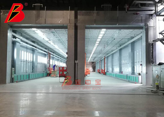 Bilik semprotan 60um Large Dry gaya kembar