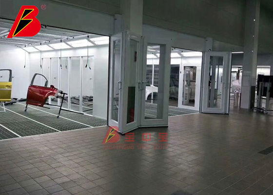 kualitas Inframerah Lamp Paint Booth Prep Station Line untuk Toko Servis Mobil pabrik