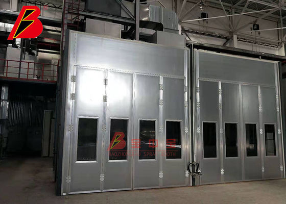 kualitas Pesawat Pelapis Mesin Otomatis Besar BZB Cabinet Spray Booth pabrik