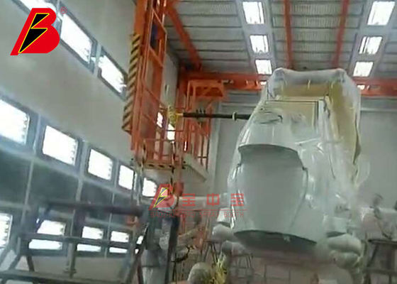 Booth Semprot Industri Helikopter Aerospace CE