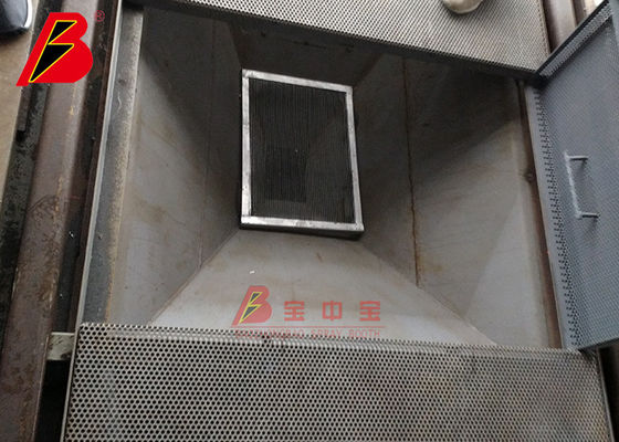 kualitas Lini Produksi Lukisan Semprot TUV CE dengan ruang degrease Sand Blasting pabrik