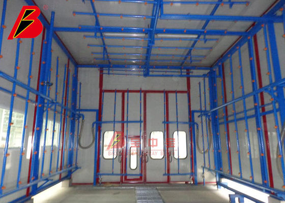 kualitas Lini Produksi Booth Inspeksi Hujan Air CE TUV BZB Bus Truck pabrik