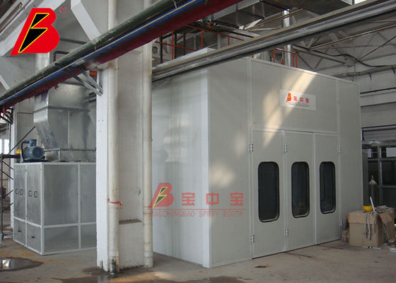 kualitas Lukisan Semprot Kabin Paint Booth Oven Lini Produksi pabrik