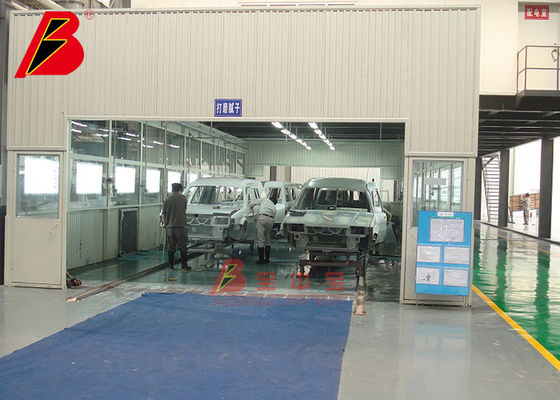 kualitas Peralatan Pengamplasan TUV 30 menit mengatur Garis Pengecatan Mobil pabrik