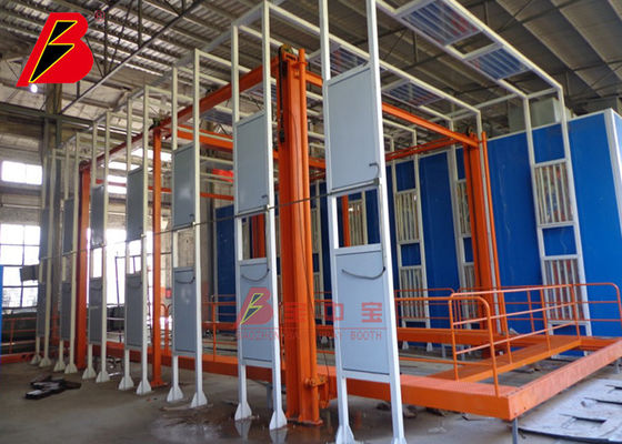 kualitas Bilik Cat Industri Besar TUV Troli Berguna pabrik