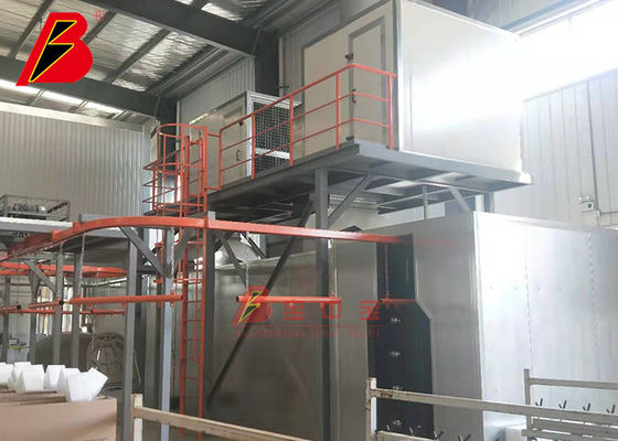 kualitas Rantai gantung untuk Lini Produksi Cat Kap Mobil, Peralatan Pengecatan Otomatis, Proyek Facotry pabrik