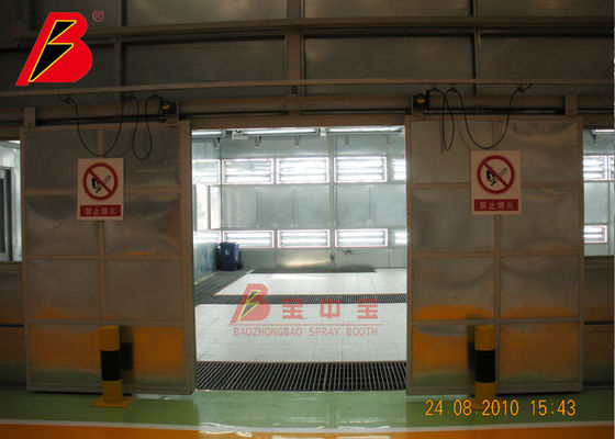 kualitas Pintu Geser Listrik untuk Proyek Lini Produksi Pengecatan Khusus di Changchun FAW pabrik