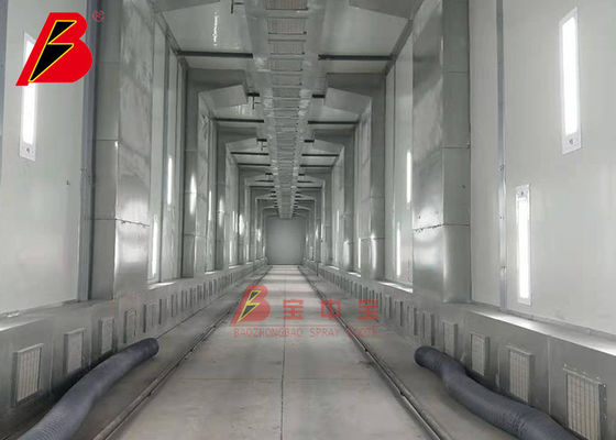 kualitas Lingkaran Internel Ruang Pengeringan 20 mikron Garis Cat Industri pabrik