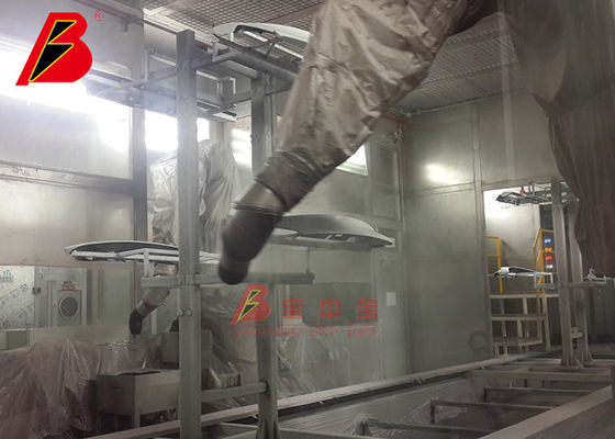 kualitas Lini produksi Lukisan Bemper Mobil Lukisan semprotan Robot Peralatan Pabrik Penjualan langsung pabrik