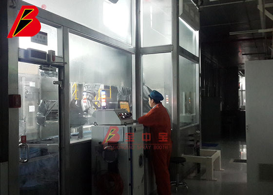 kualitas Kontrol Mudah untuk Lini Produksi Pengecatan Robot Pabrik Peralatan Pengecatan Kualitas pabrik