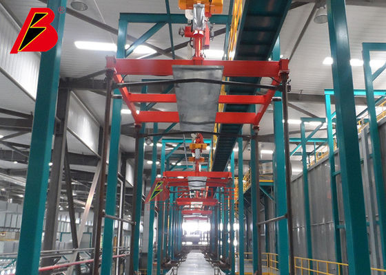 kualitas 15 menit / set Lini Produksi Pretreatment mobil Transit Sysem pabrik
