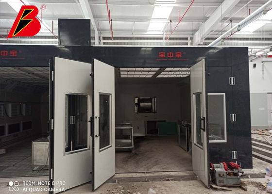 kualitas Mobil BZB Electric Heated Spray Booth Untuk Penggemar Turbin Otomatis pabrik