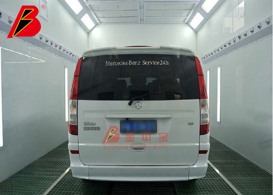 kualitas Pintu Lipat Disesuaikan 8m Booth Semprot Kendaraan Panjang pabrik