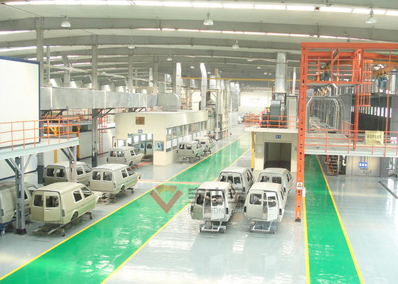 kualitas Lini Produksi Lukisan Robot Cerdas Otomatis di Lini peralatan Cat Mobil Profesi Proyek Faw pabrik