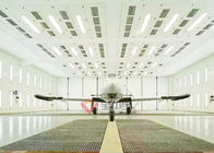 Pintu Besar Lebar 10M untuk Ruang Cat Pesawat Booth Semprot untuk pesawat terbang