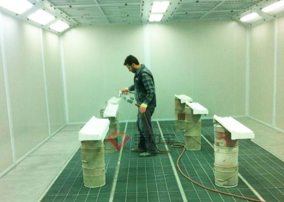 kualitas Wood Finishing TUV Furniture Spray Booth untuk Pabrik cat kayu pabrik