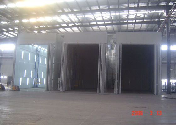 kualitas Booth Semprot Besar untuk Proyek Cat Industri Peralatan Pabrik Pelapisan Atas pabrik