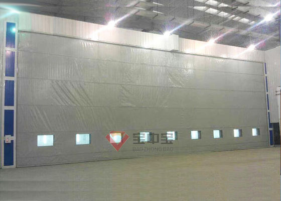 kualitas Spray Booth untuk Bus Besar / Truk / Pesawat / Kereta Desainer Soft Large Doors pabrik