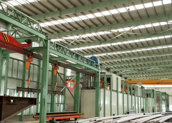 kualitas SS Steel Fabrication Paint Oven Lini Produksi Lukisan Kustom pabrik