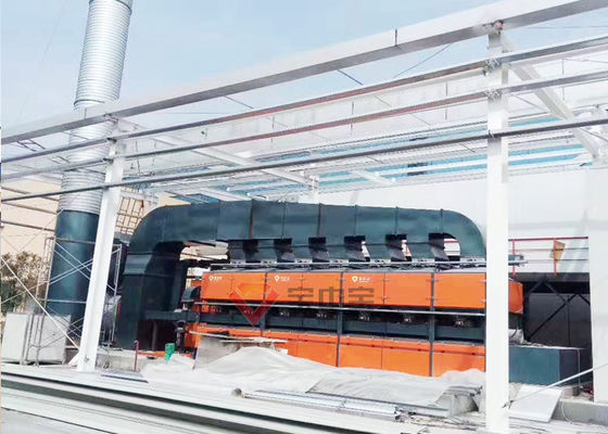 kualitas 200000m3 / H Kapasitas Peralatan Lingkungan Sistem Rto VOC memperbaiki Peralatan pabrik