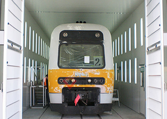kualitas Lukisan Peralatan Kereta Api Subway Spray Booth Train Paint Booth pabrik