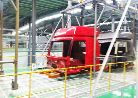 kualitas Mobil Kabinet Depan Melukis Lini Produksi Peralatan Pelapis Bagian Otomatis pabrik