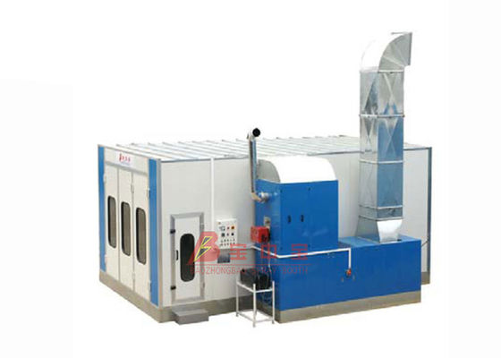 kualitas Penggemar Turbin Mobil Otomatis 16kw Booth Semprot Kendaraan Booth Cat Mobil pabrik