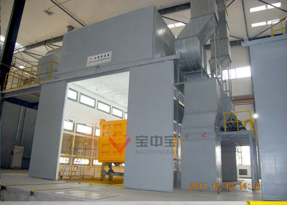 kualitas Bilik Semprot Kendaraan Militer Lini Produksi Lini Produksi Paint Booth productin line pabrik