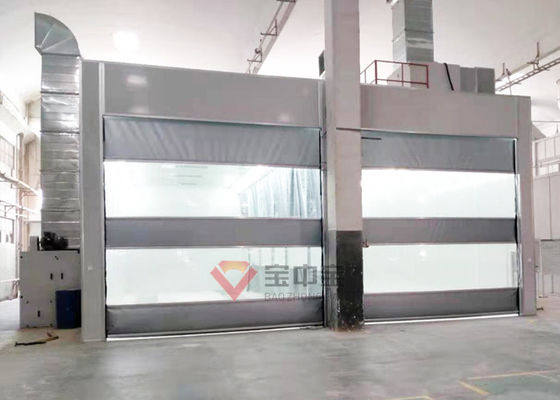 kualitas Ruang Persiapan Bus Untuk Peralatan Pengecatan Dasar Full Down Draft Bus Yutong pabrik