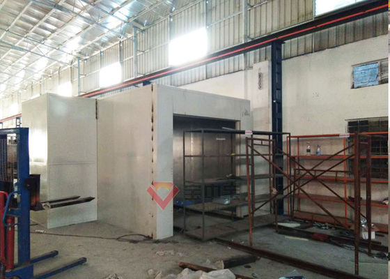 kualitas Mesin Pelapis Bubuk Otomatis TUV BZB Oven Temperture Tinggi pabrik