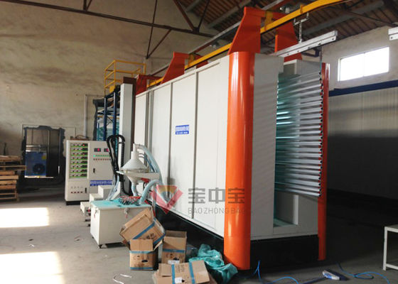 kualitas Lini Produksi Pelapisan Serbuk Elektrostatik untuk Profil Aluminium pabrik