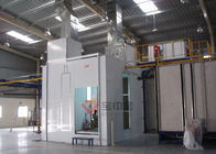 Aluminium Profile Power Coating Production Line Ruang Sistem Cat Otomatis