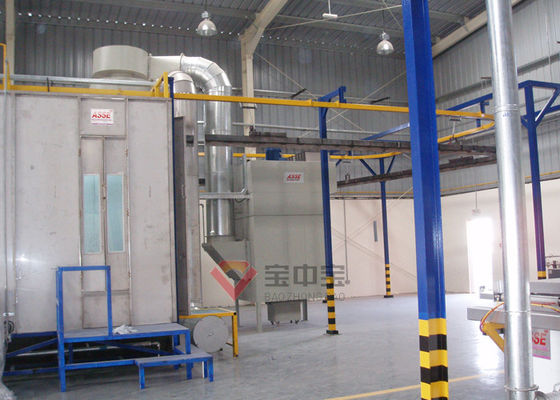 kualitas Lini Produksi Pelapisan Serbuk Otomatis Untuk Produk Logam pabrik