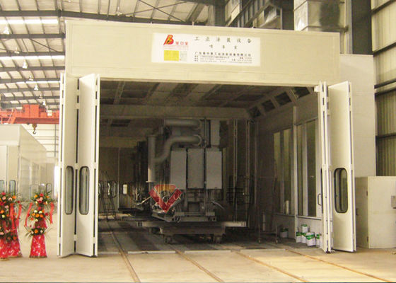 kualitas Industri Paint Booth Kondisi Udara Pabrik Mesin Berat Paint Booth pabrik